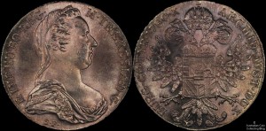 Austria 1780 Maria Theresa Taler Restrike