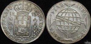 Brazil 1813R 960 Reis