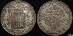 Brazil 1816R 960 Reis