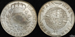 Brazil 1818R 960 Reis