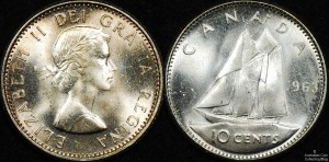 Canada 1963 10 Cent