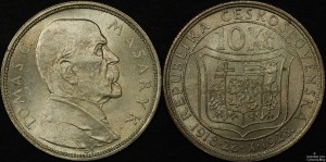 Czechoslovakia 1920 10 Kc