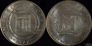 Dominican Republic 1972 1 Peso PCGS MS65