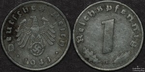 Germany 1941G Reichspfennig