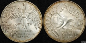 West Germany 1972J 10 Mark