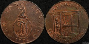 Great Britain 1794 Fincham  Half Penny Conder Token