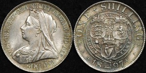 Great Britain 1897 Shilling