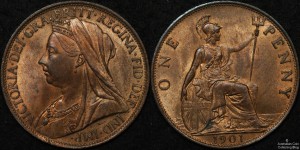 Great Britain 1901 Penny