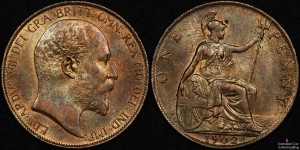 Great Britain 1902 Penny