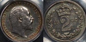 1902 Maundy 2d PCGS PL65