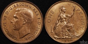 Great Britain 1948 Penny