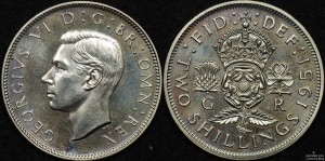 Great Britain 1951 Florin Proof