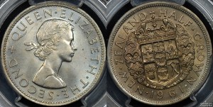 New Zealand 1961 Half Crown