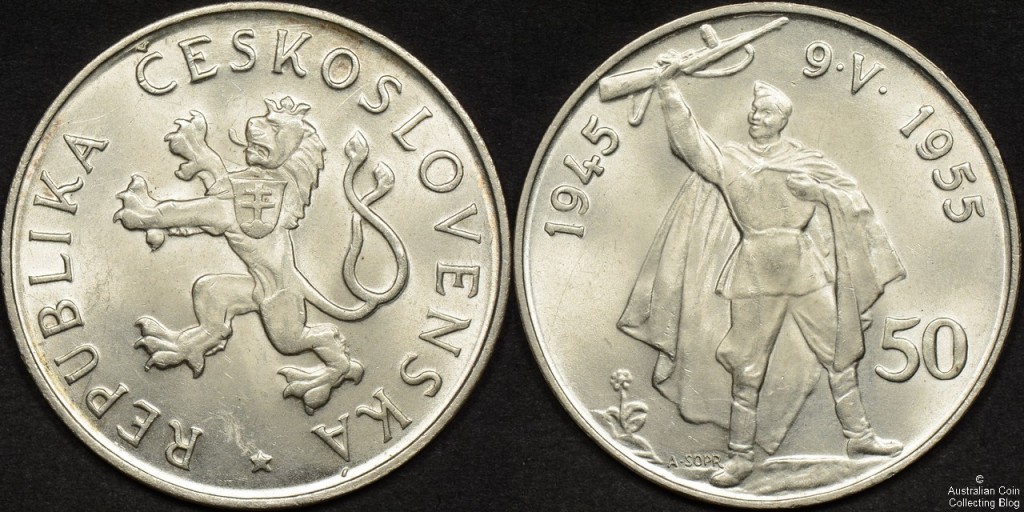 Czech 1955 50 Korun