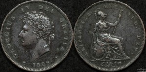 Great Britain 1826 Penny