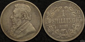 ZAR 1897 Shilling