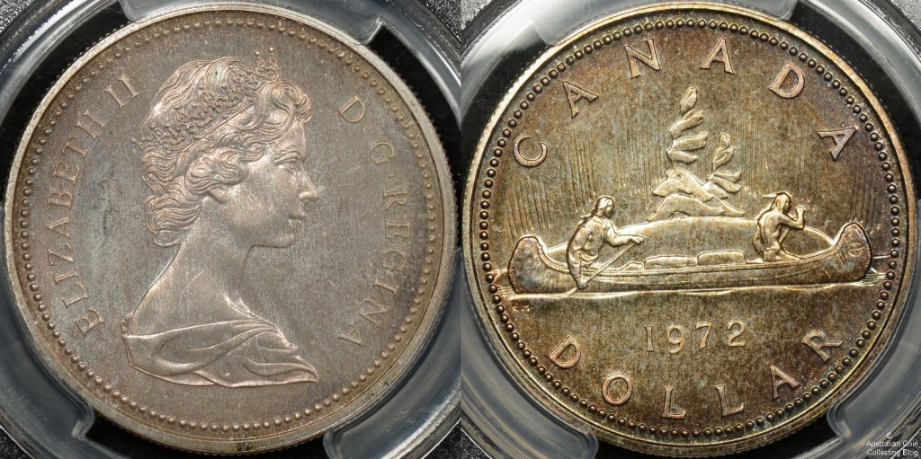 Canada 1972 Specimen Dollar