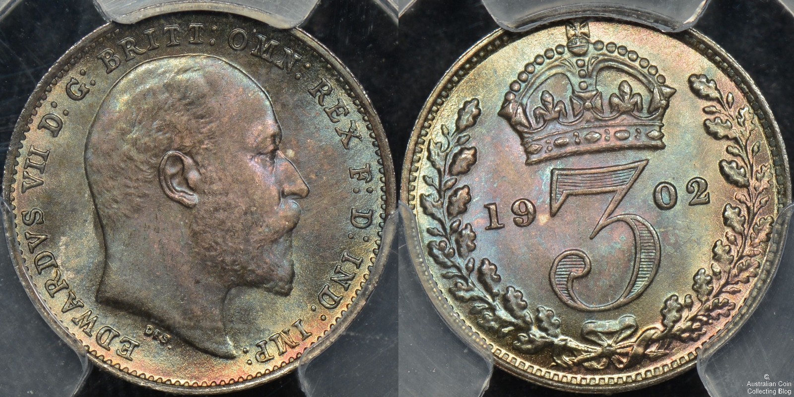 Great Britain Proof Like Threepence PCGS PL67+