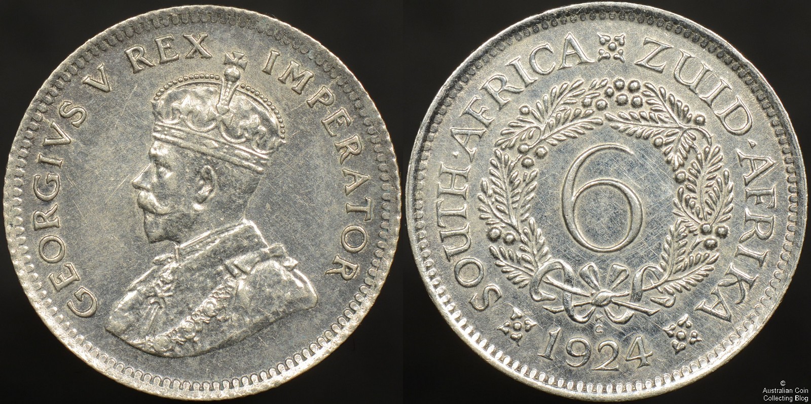 South Africa 1926 Sixpence