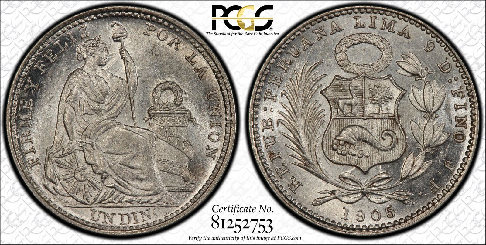 peru-1905-jf-dinero-pcgs-ms61