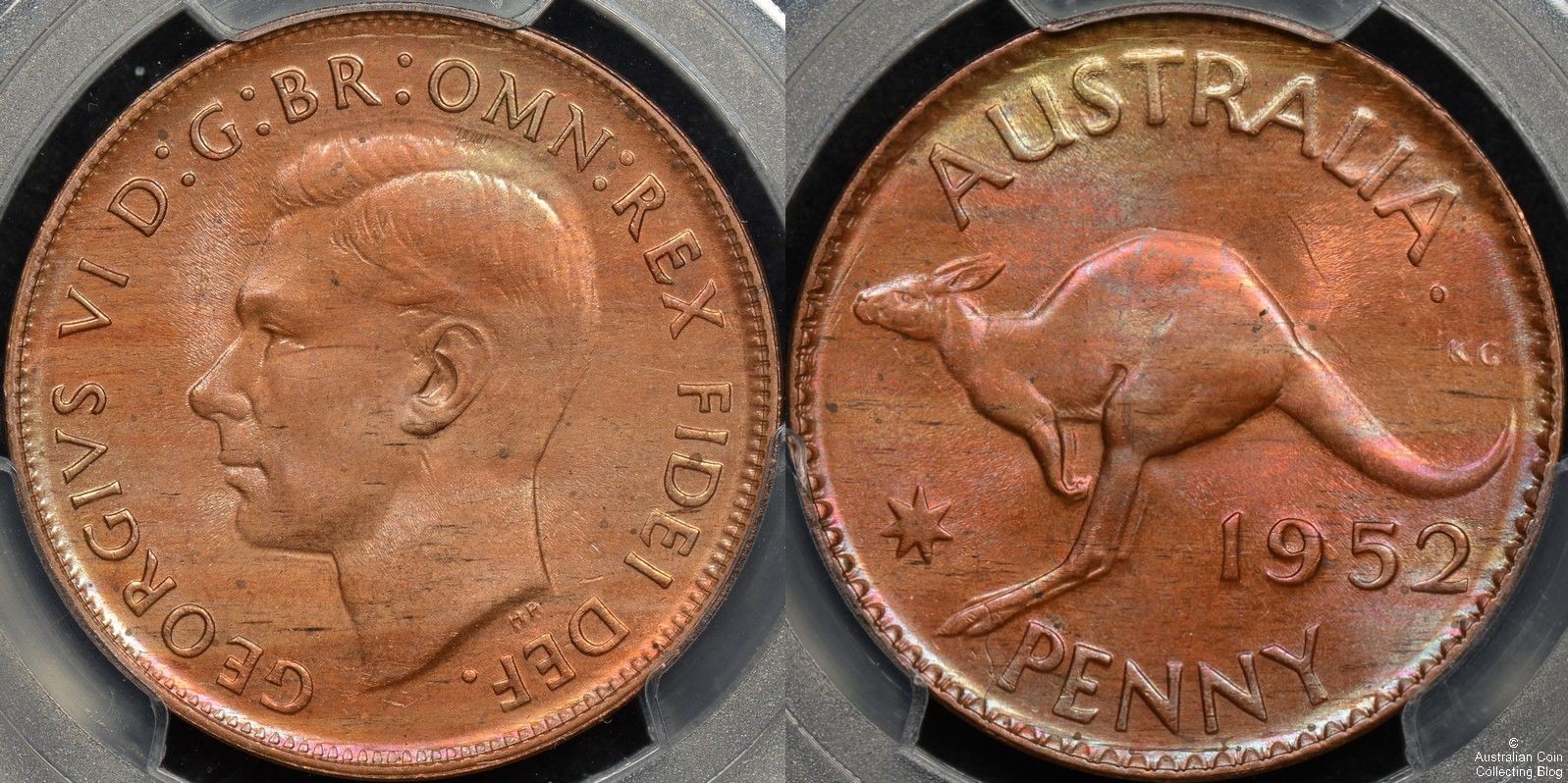 Australia 1952 A Penny  Gem Uncirculated