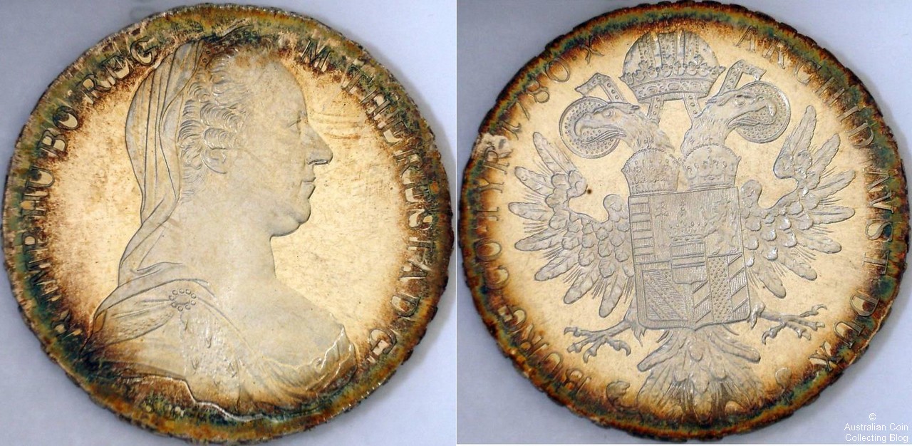 Austria 1780 1 Taler Proof