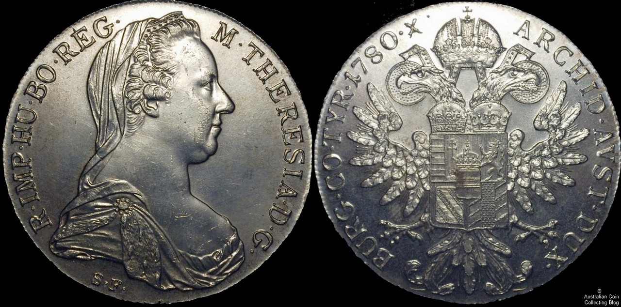 Austria 1780 1 Taler UNC