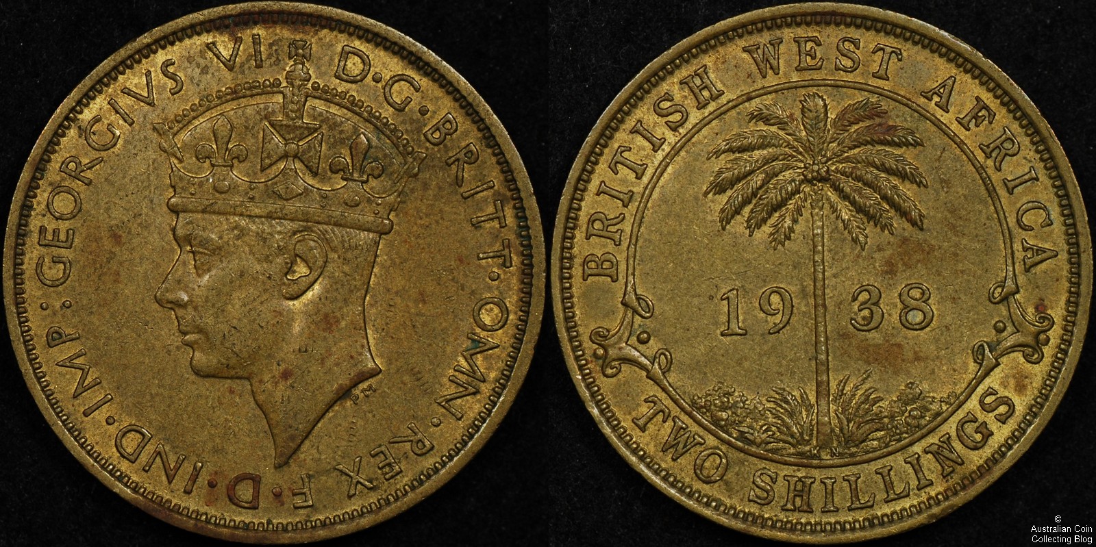 British West Africa 1938 2s