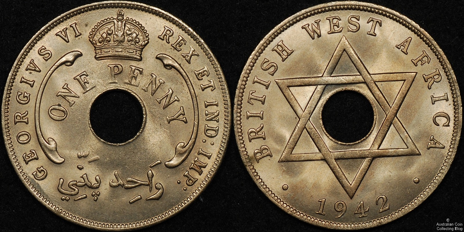 British West Africa 1942 1d