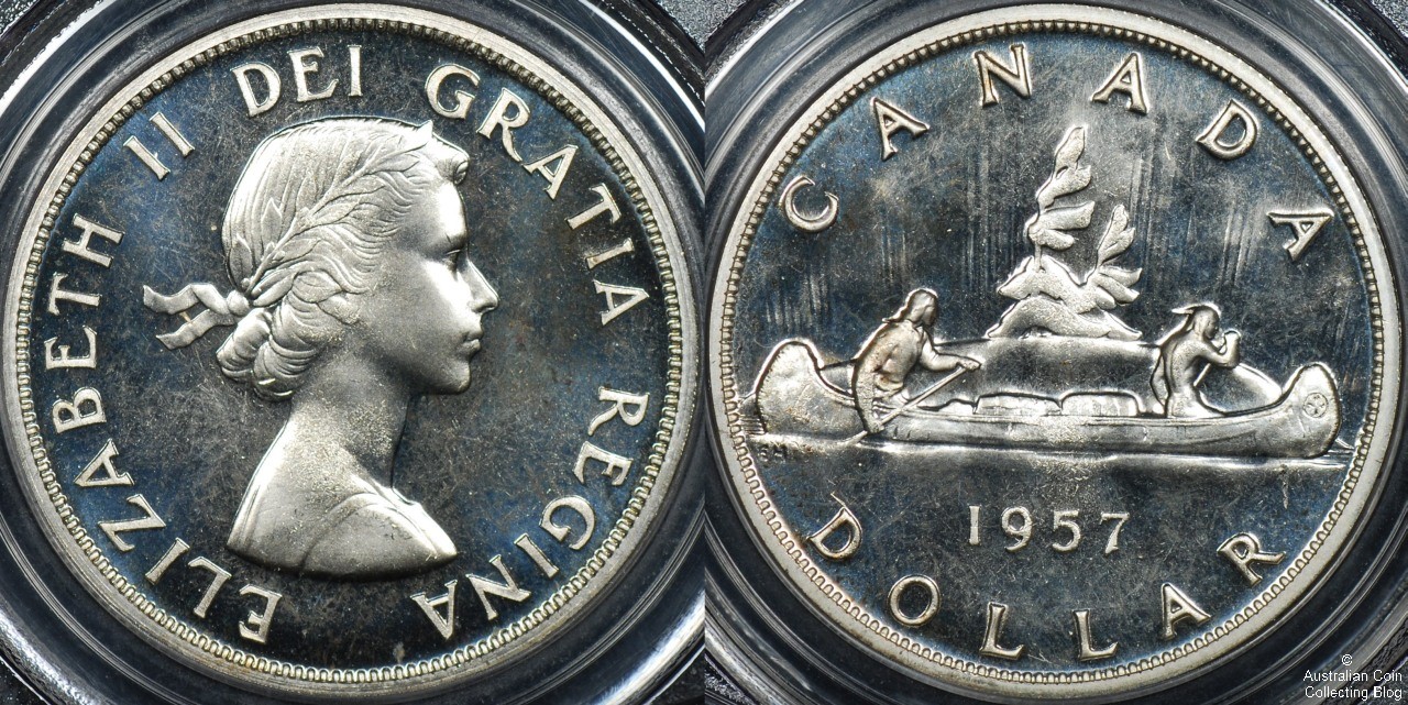 Canada 1957 1 PCGS PL66