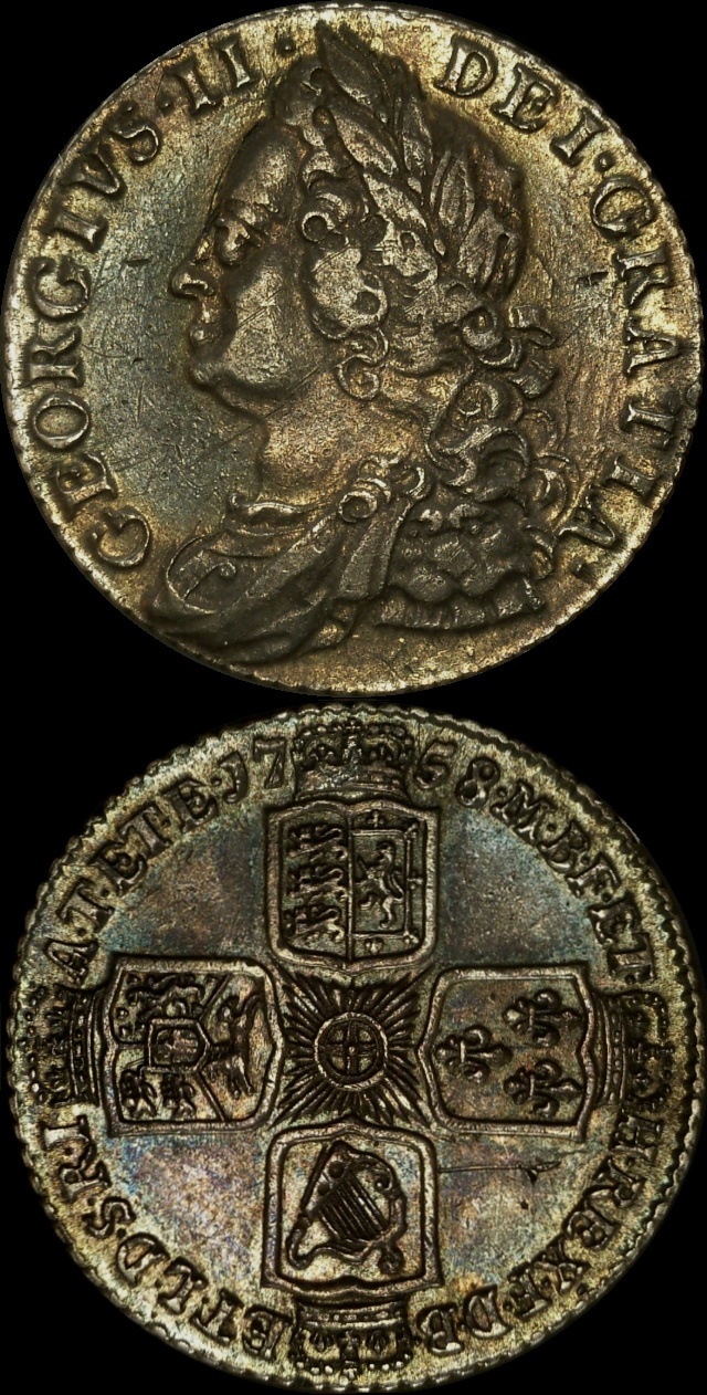 Great Britain 1758 1s