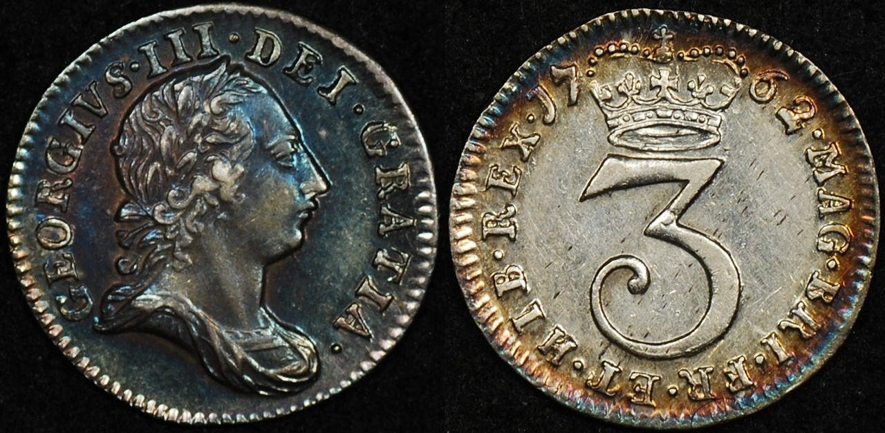 Great Britain 1762 3d