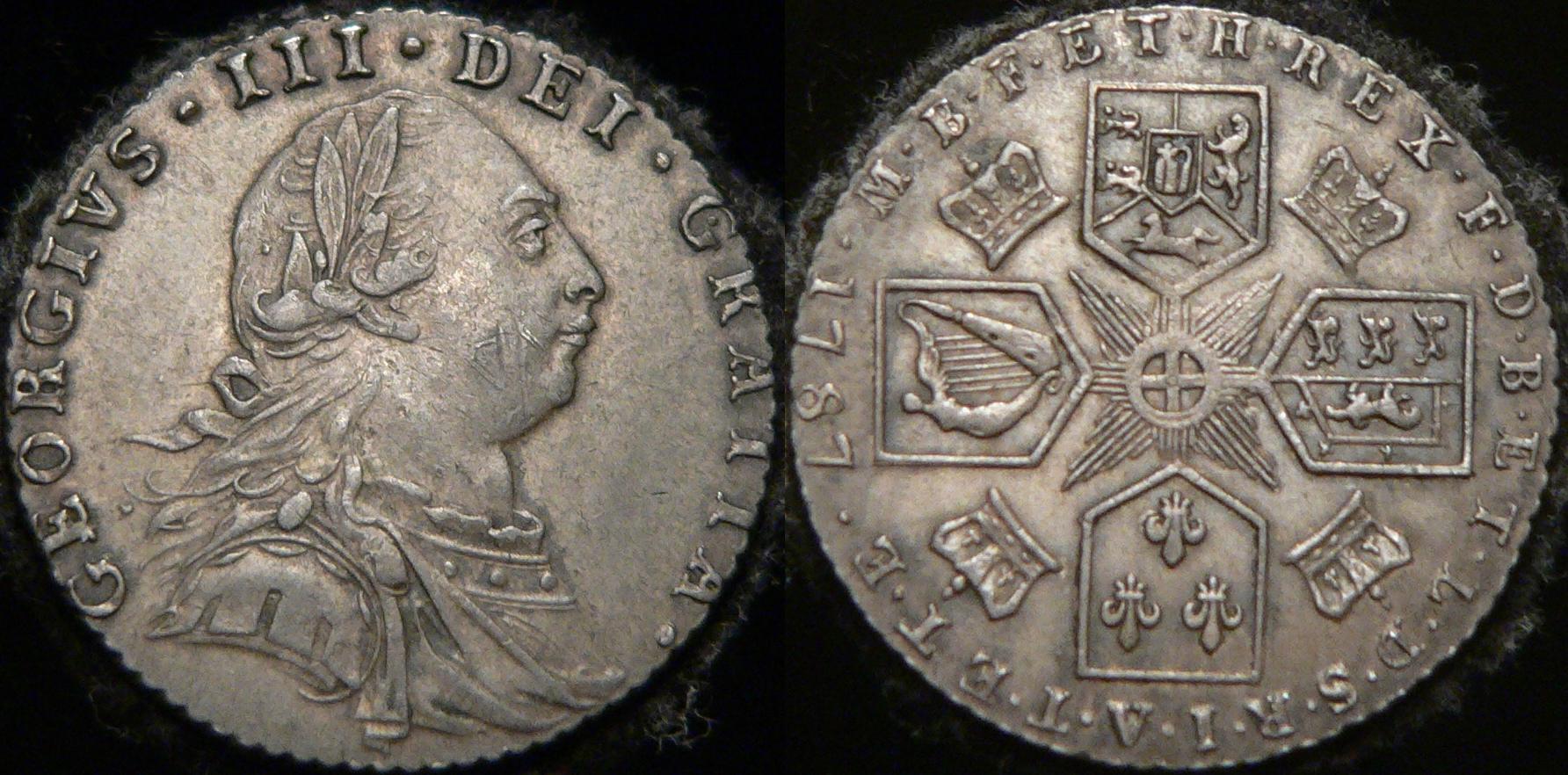 Great Britain 1787 6d