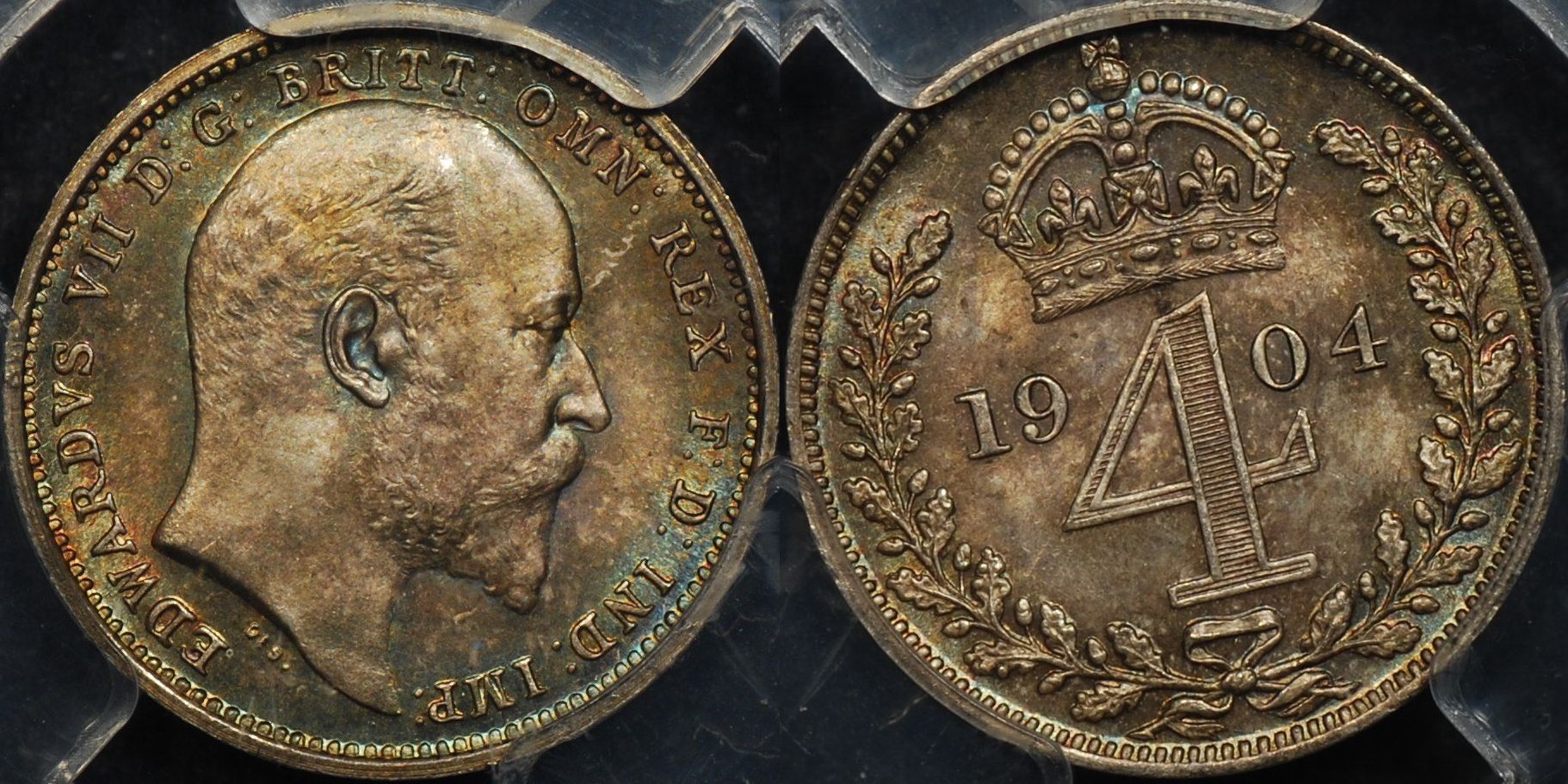 Great Britain 1904 Maundy Fourpence PCGS PL66