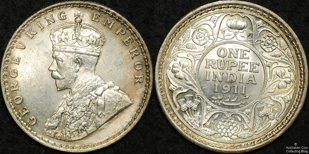 India 1911(c) Rupee PCGS MS63 – Our Coin Catalog