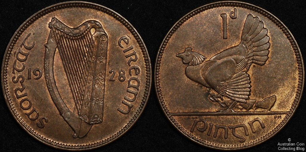 Ireland 1928 1d UNC