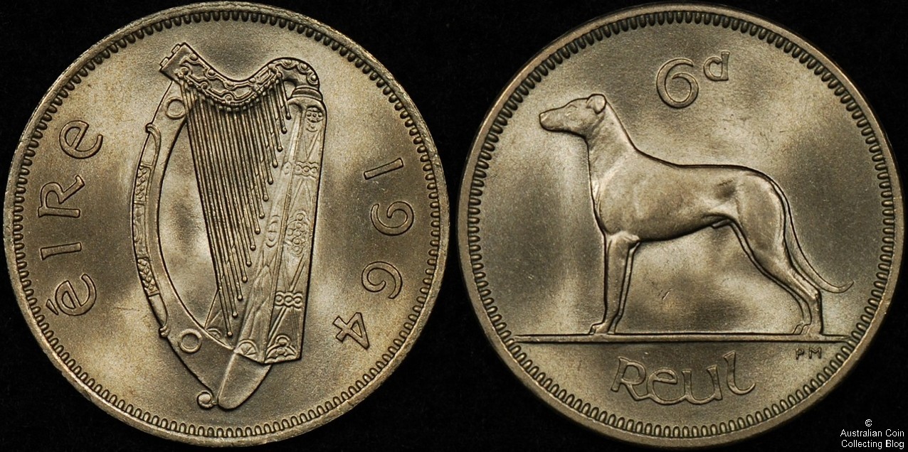 Ireland 1964 6d CHUNC