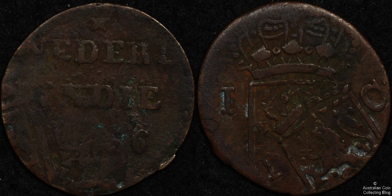 Netherlands East Indies 1836 Cent Poor