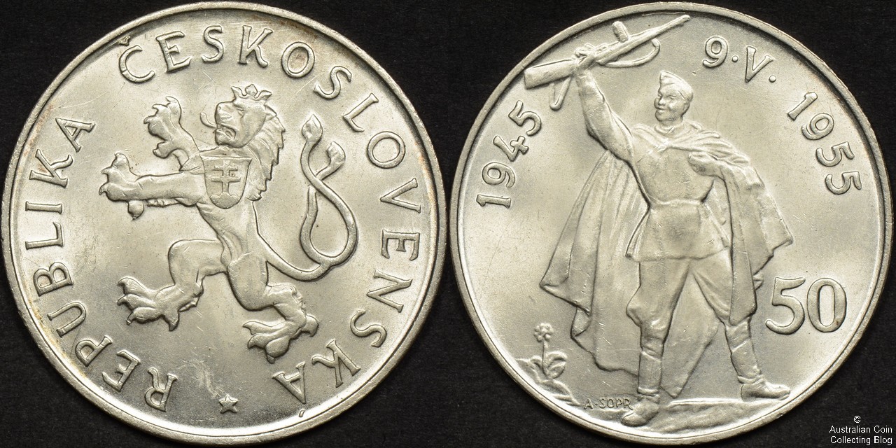 Czechoslovakia 1955 50 Korun