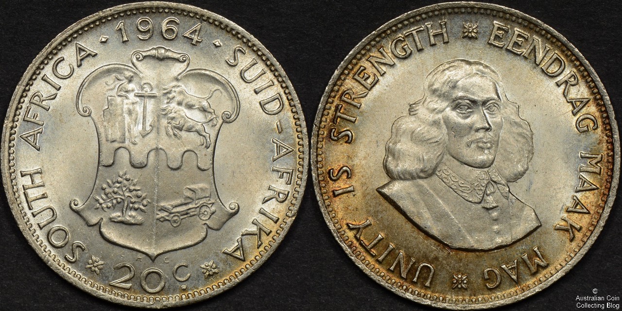 South Africa 1964 20 Cent