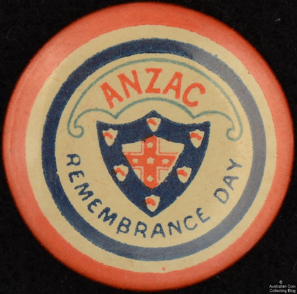 ANZAC Remembrance Day Tin Badge