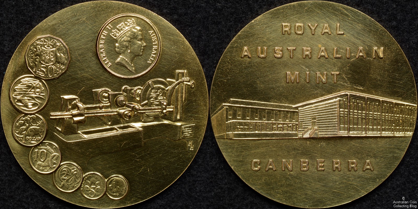 Australia circa 1985-1988 Royal Australian Mint Medal