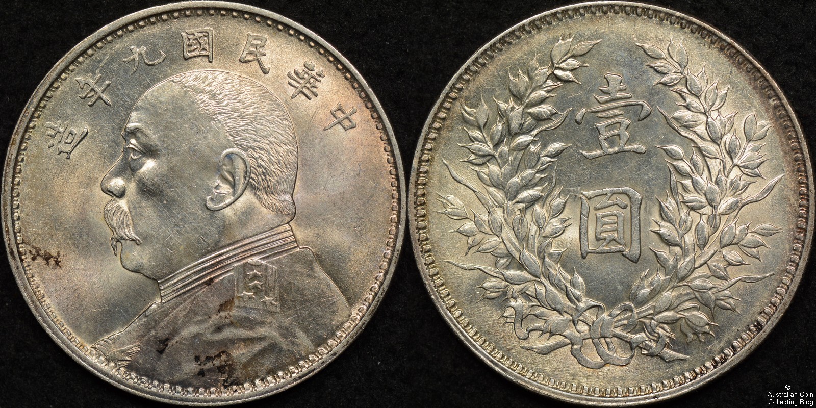 China 1920 $1 Yuan Y#329.6