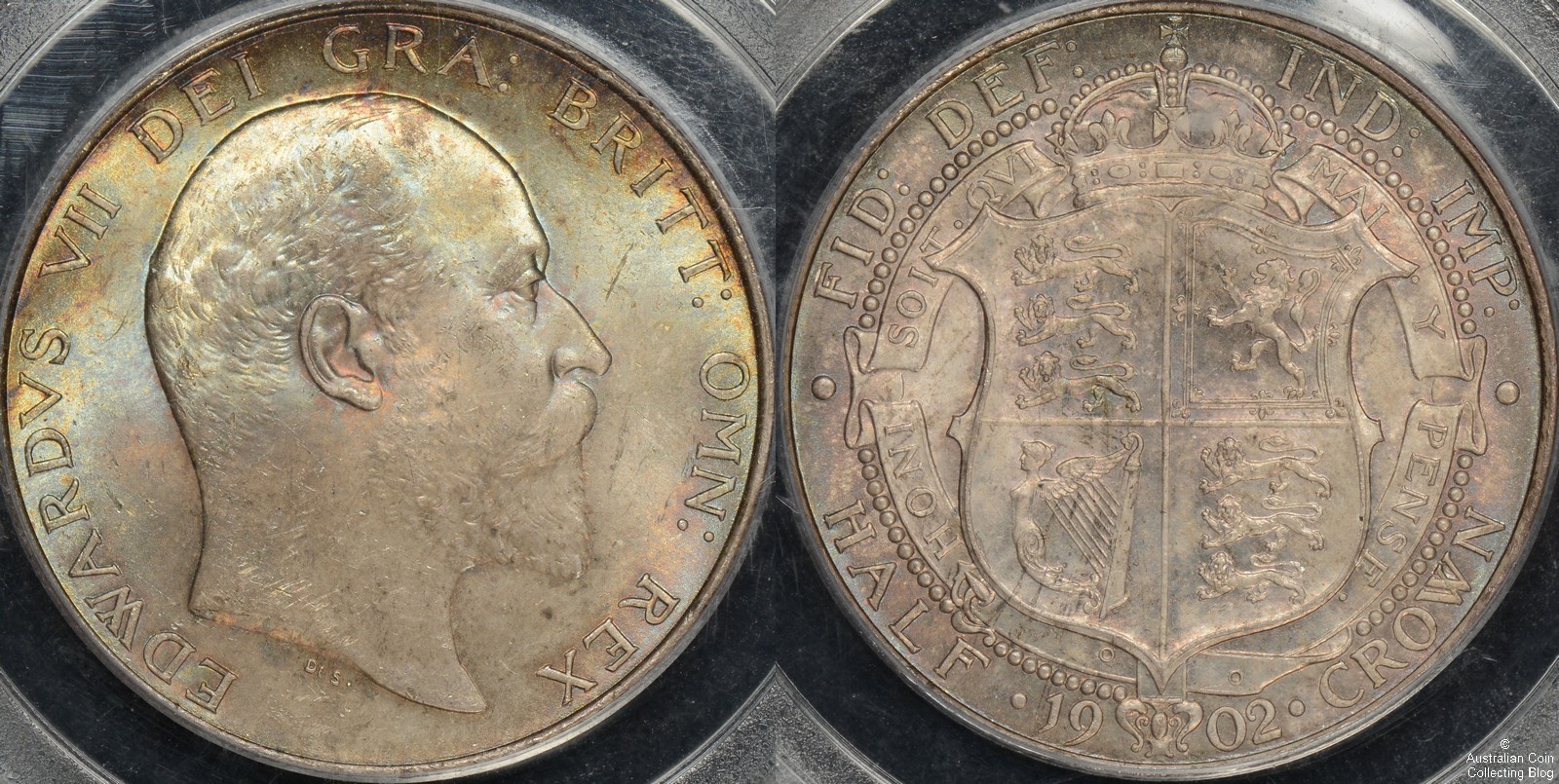 Great Britain 1902 Half Crown PCGS MS65