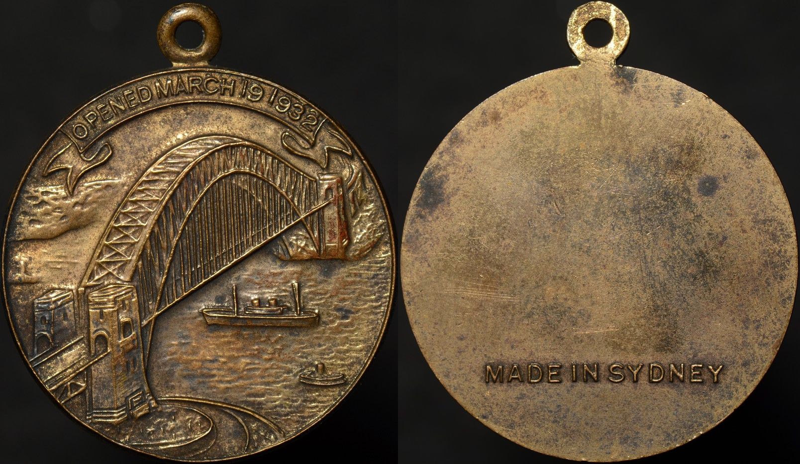 Sydney Harbour Bridge Medal 1932/1