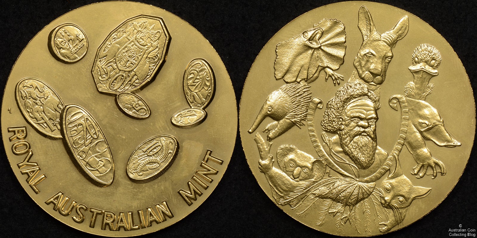 Australia circa 1990 Royal Australian Mint Medal