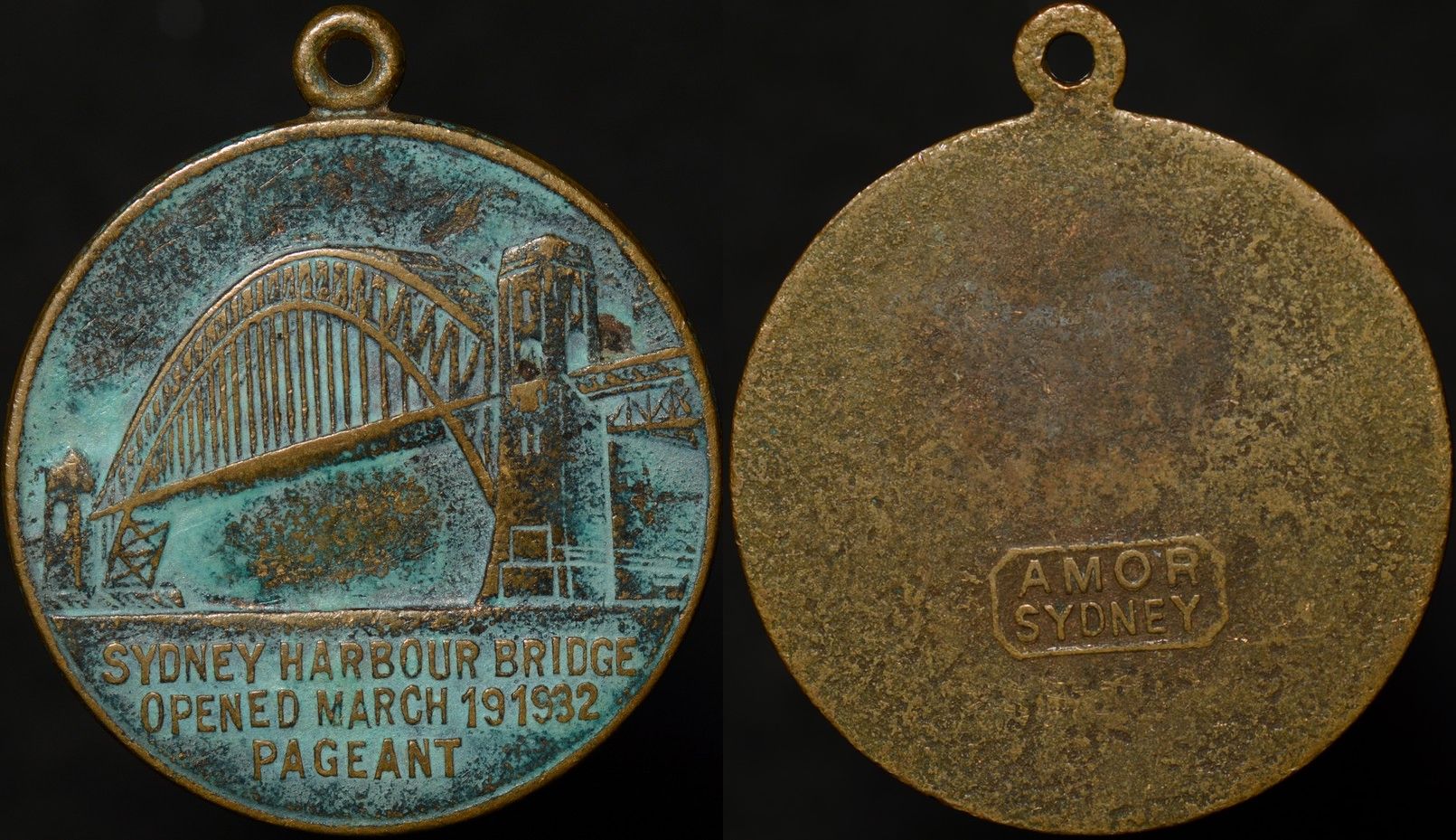 Sydney Harbour Bridge Pageant Medal 1932/4