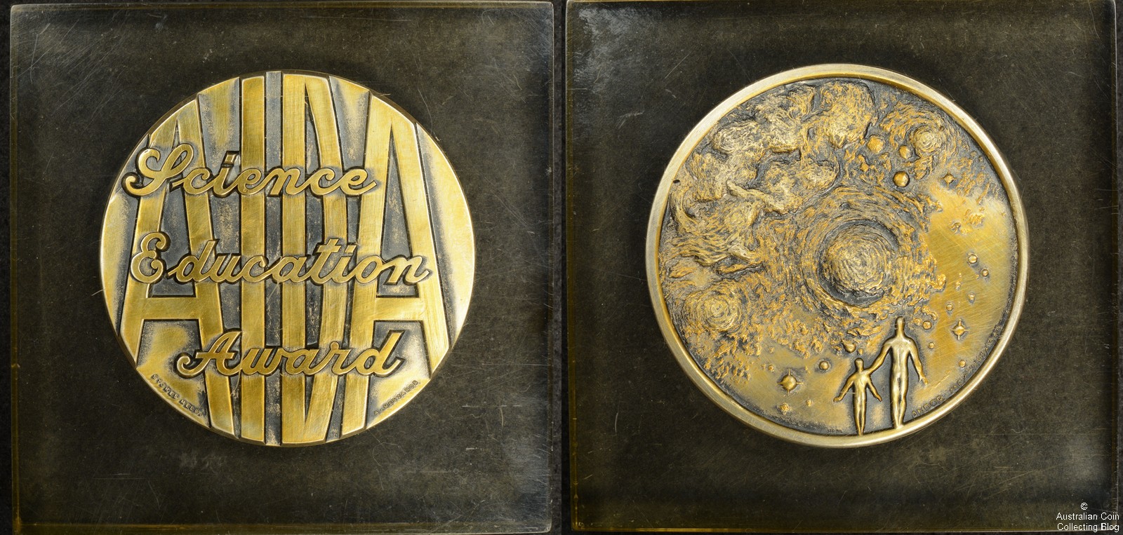 1960 Andor Meszaros School Science Teachers Award Medal in Silver -Awarded to K J Mappin 1971
