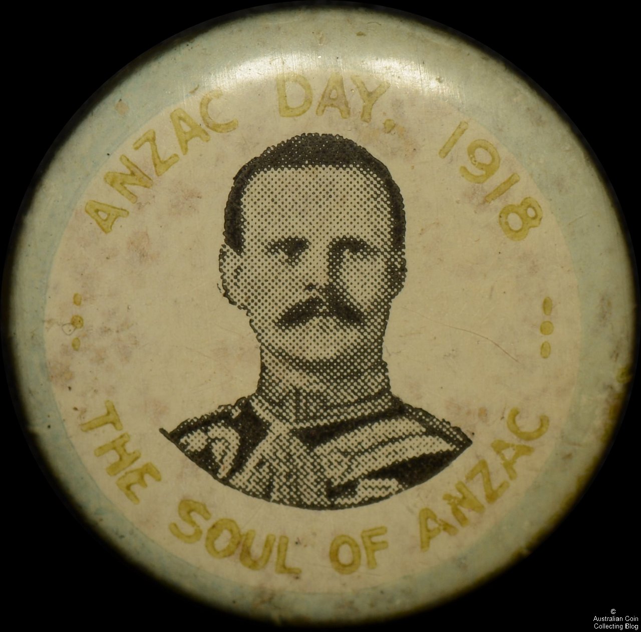 ANZAC Day The Soul of ANZAC Tin Badge