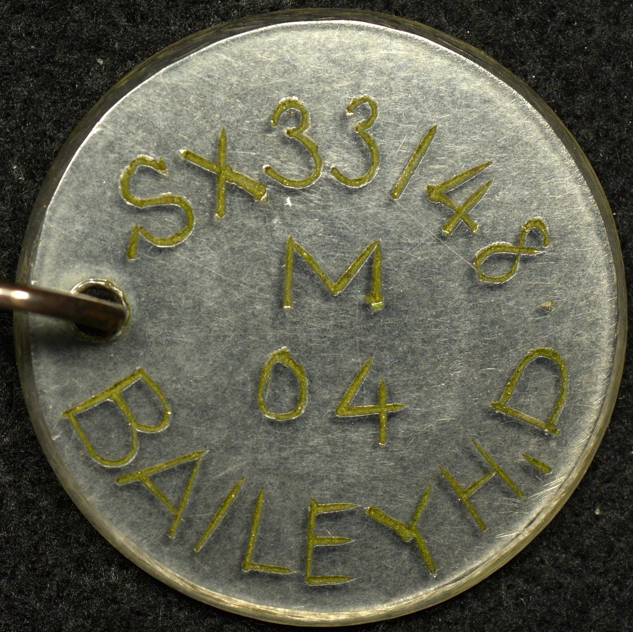 Australian World War 2 Identity Disc SX33148 H.D. Cooper